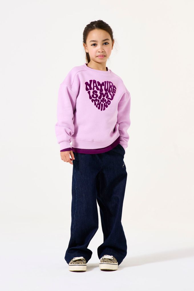 Garcia Mädchen Wide Leg Jeans Hose