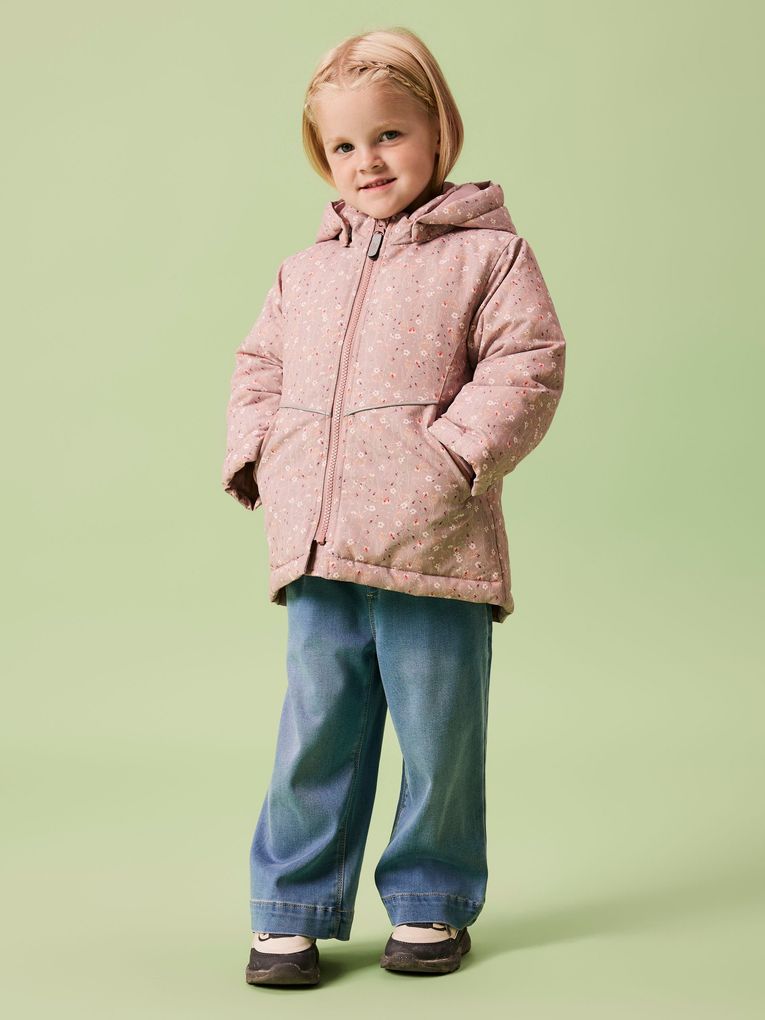 Name it Mädchen Winterjacke NMFMAXI PA JACKET AOP