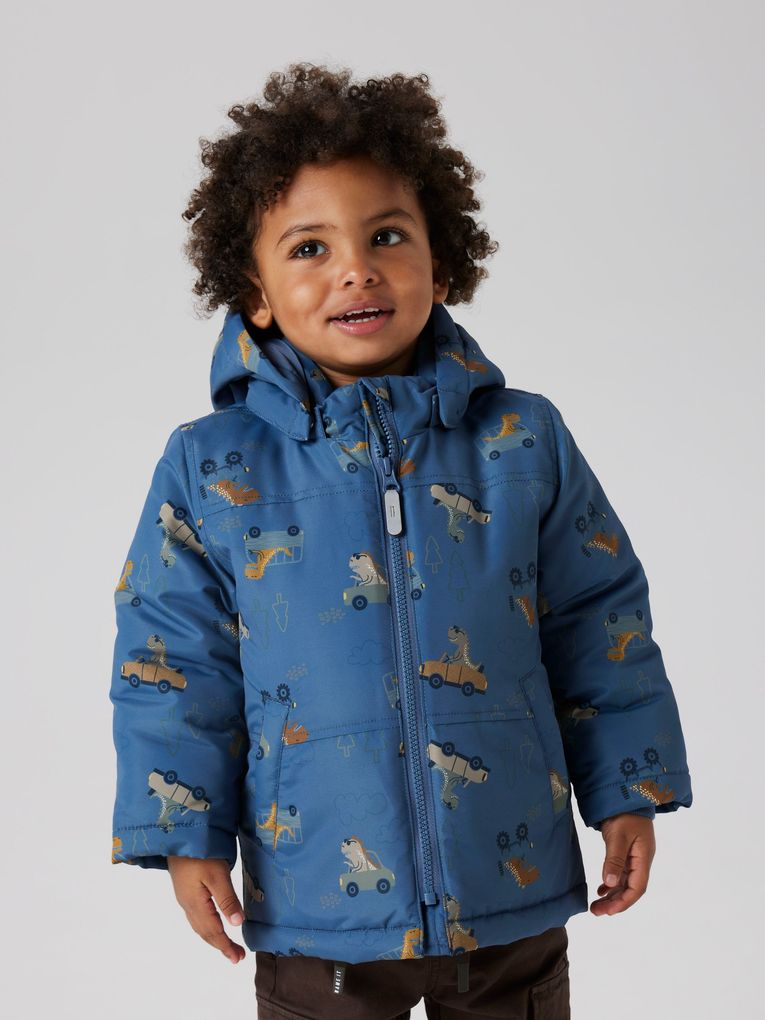 Name it Jungen Winterjacke NMMMAX PA JACKET AOP