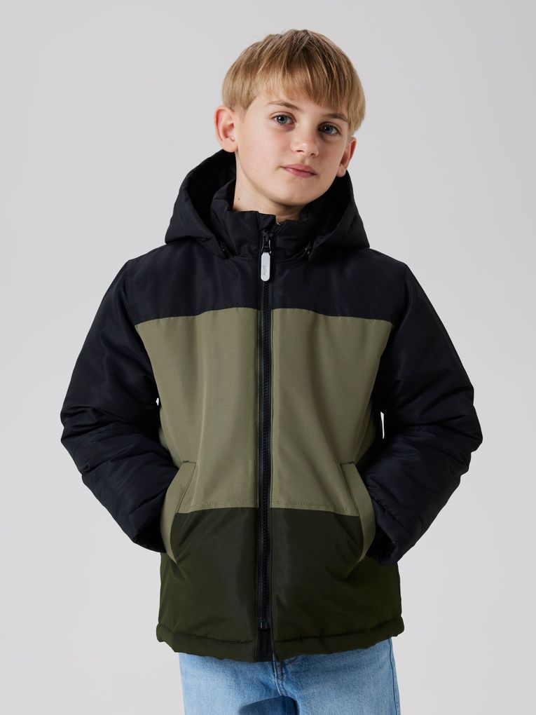 Name it Jungen Winterjacke NKMMAX PA JACKET BLOCK