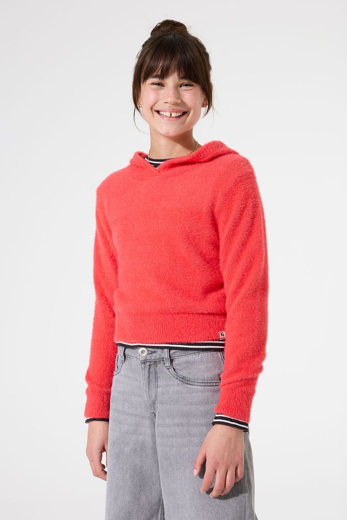 Garcia Mädchen Pullover mit Kapuze