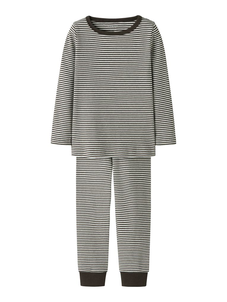 Name it Kinder Schlafanzug NMNNIGHTSET STRIPE RIB