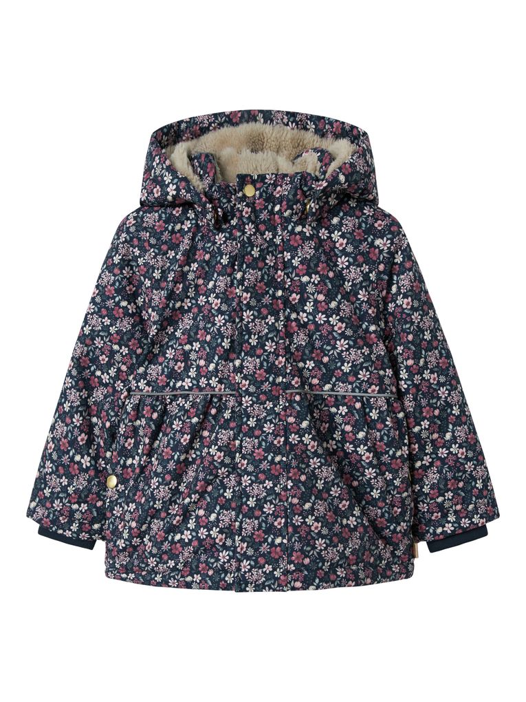 Name it Mädchen Winterjacke NMFSNOW05 JACKET AOP 1FO