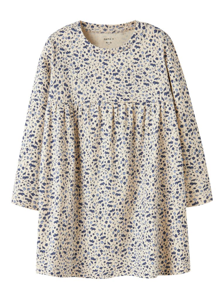 Name it Mädchen Langarmkleid NMFNELIA LS DRESS PB