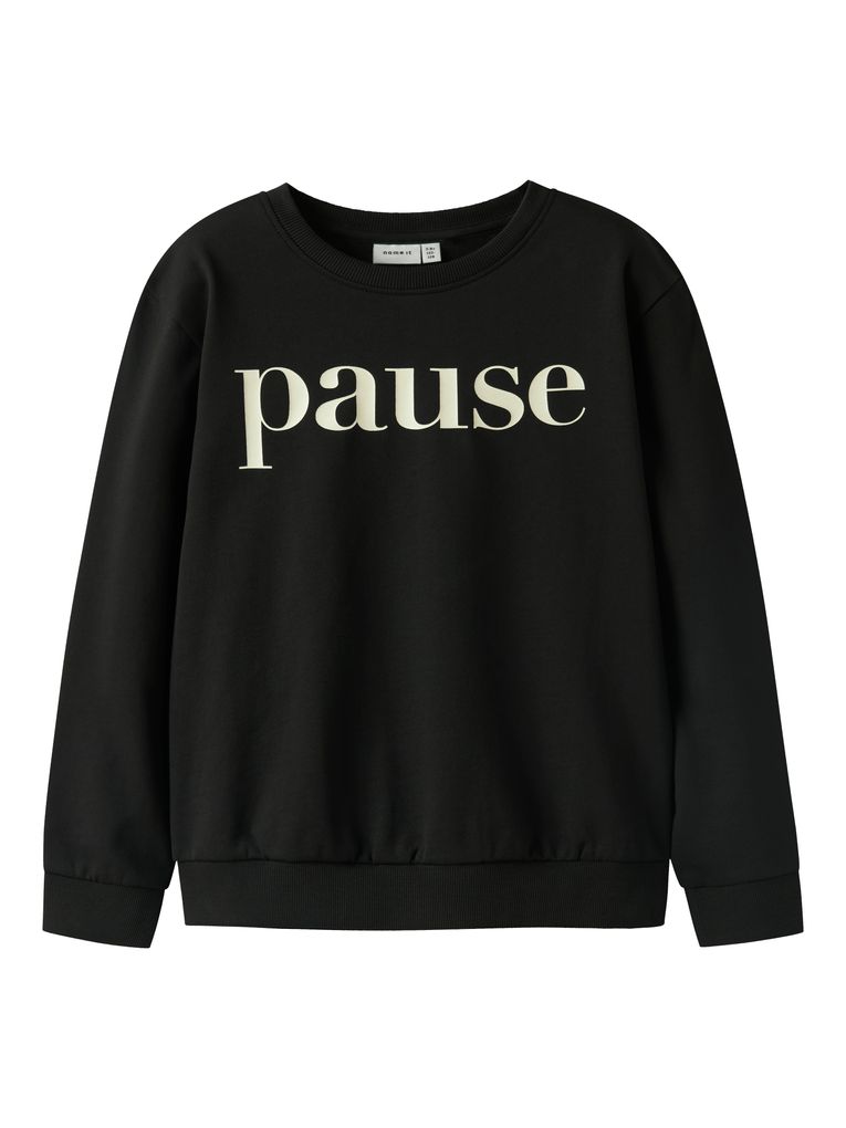 Name it Mädchen Sweatshirt O-Neck NKFNORIANA LS NREG SWE BRU