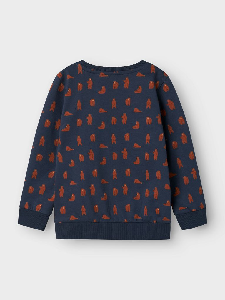 Name it Jungen Sweatshirt Rundhals NMMNENEAN LS SWE BRU