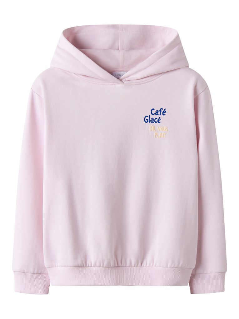 Name it Mädchen Hoodie NKFOFINA LS NREG WH SWE BRU