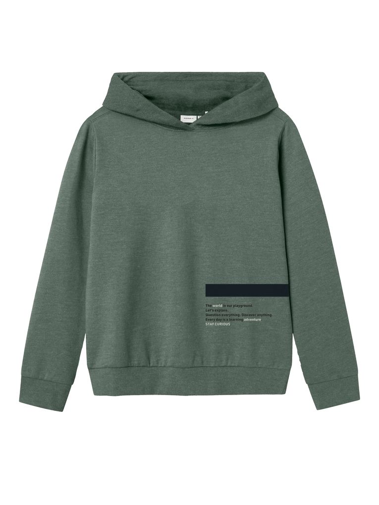 Name it Jungen Hoodie NKMOLAF LS NREG SWE WH BRU