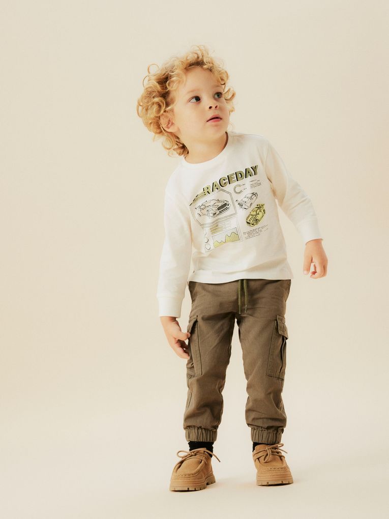 Name it Jungen Langarmshirt NMMOBAY LS NREG TOP