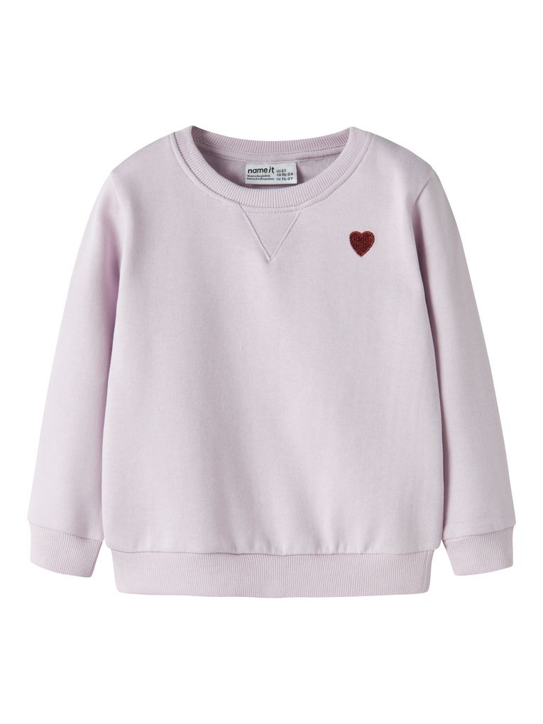 Name it Mädchen Sweatshirt NMFVIMA LS SWEAT BRU