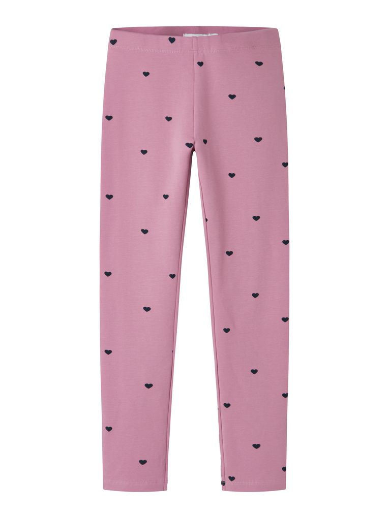 Name it Mädchen Sweatleggings NKFDAVINA AOP SWE LEGGING BRU