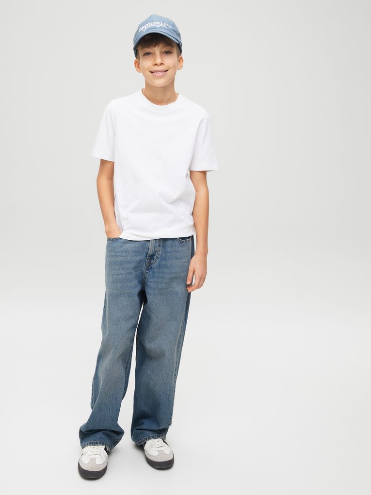 Jack & Jones Jungen Baggy Jeans JJIRON JJORIGINAL SQ 203