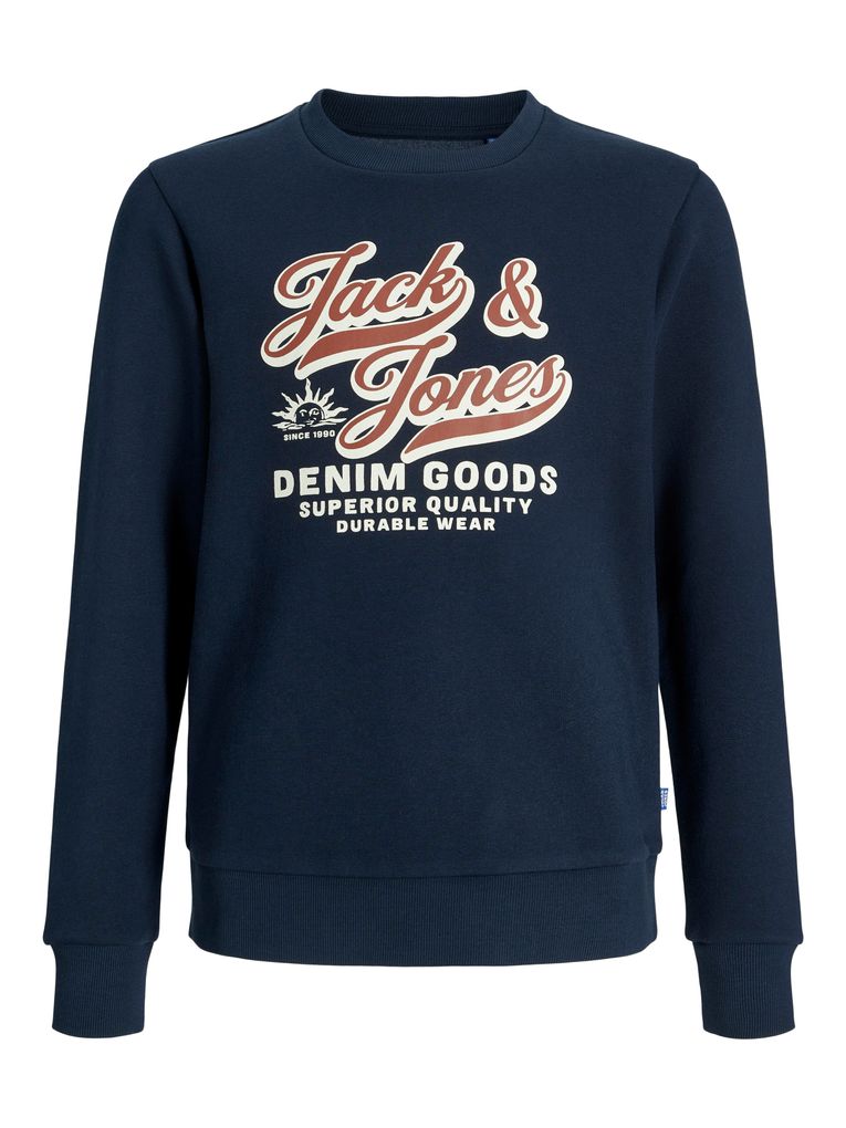 Jack & Jones Jungen Sweatshirt JJELOGO SWEAT CREW 2 COL JNR