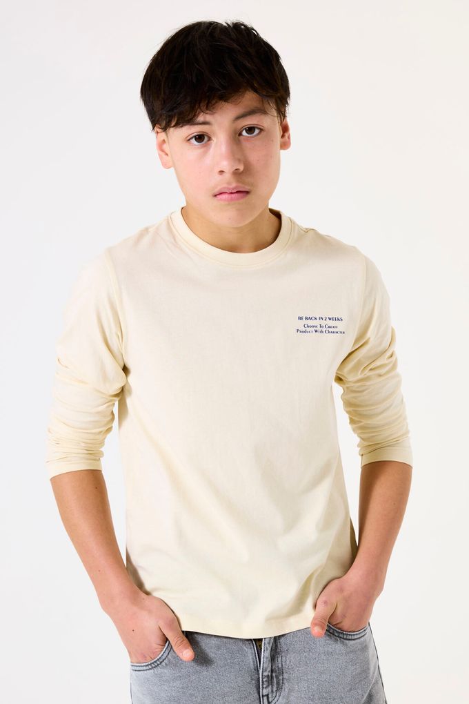 Garcia Jungen Langarmshirt mit Rückenprint