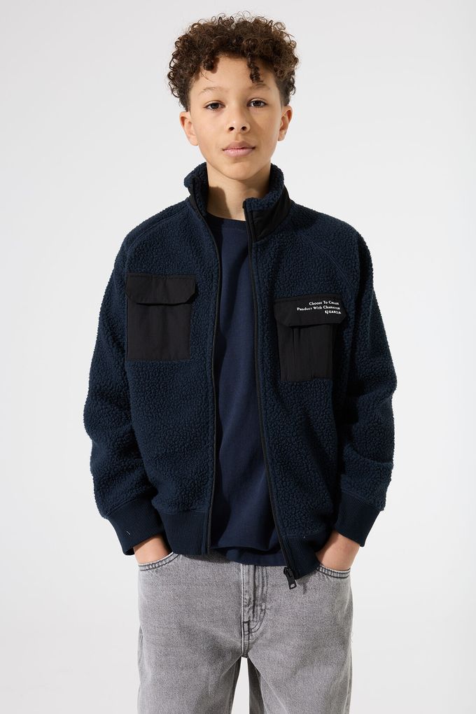 Garcia Jungen Sherpa Fleecejacke