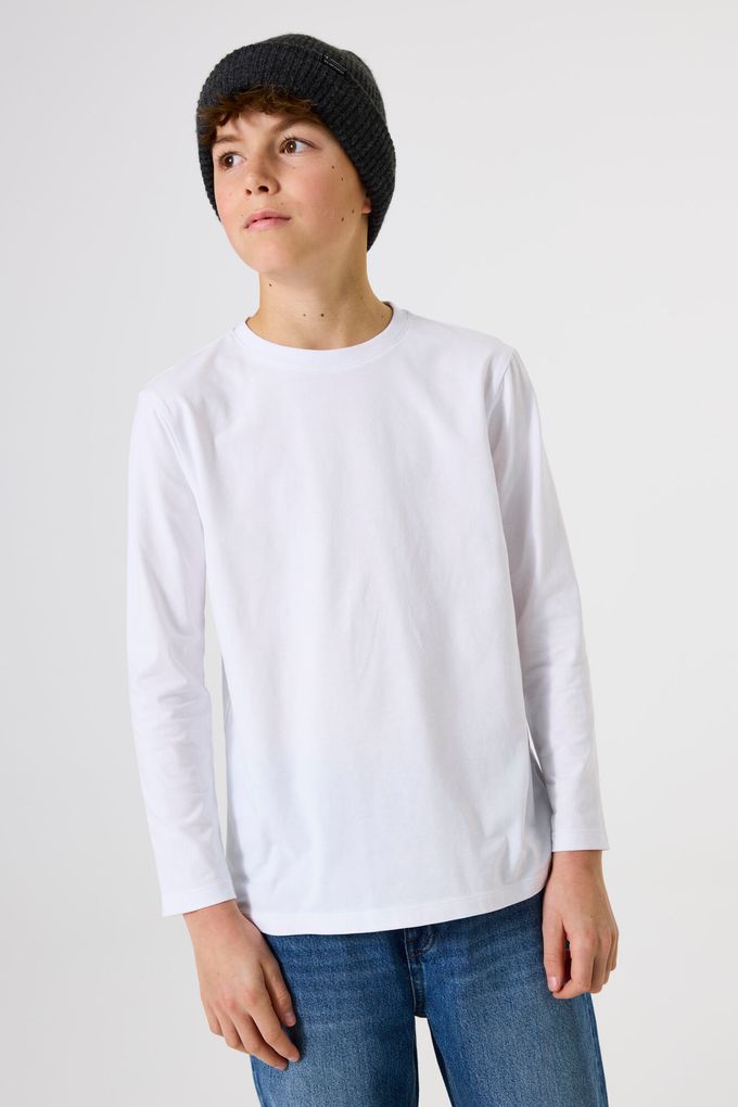 Garcia Jungen Basic Langarmshirt