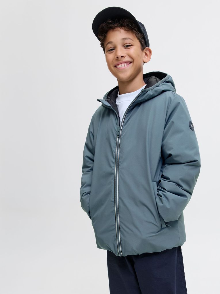 Jack & Jones Jungen Winterjacke JJEBROOK REVERSIBLE JACKET JNR