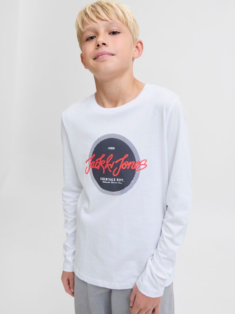 Jack & Jones Jungen Langarmshirt JJURBAN TEE LS CREW NECK JNR
