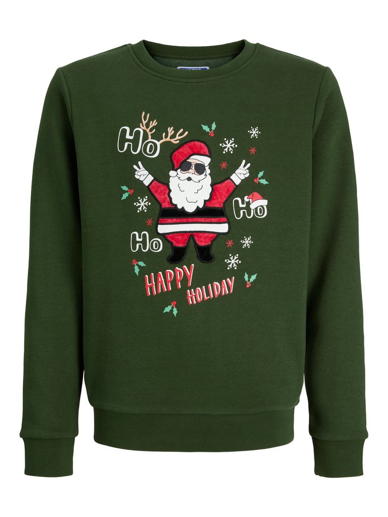 Jack & Jones Jungen Sweatshirt JJCHRISTMAS SWEAT CREW NECK JNR