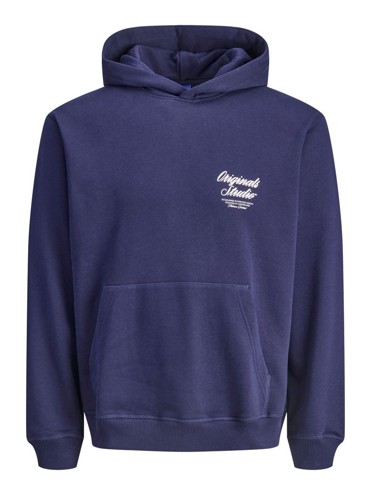 Jack & Jones Jungen Hoodie JORNORREBRO TYPO BACK SWEAT HOOD JNR