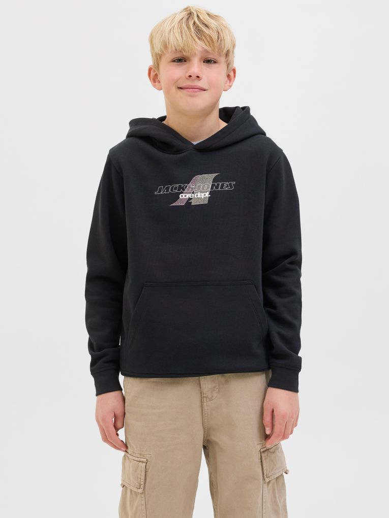 Jack & Jones Jungen Hoodie JCOTIER FRONT PRINT SWEAT HOOD JNR