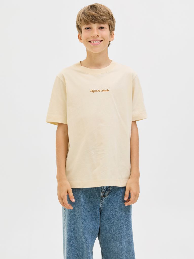 Jack & Jones Jungen T-Shirt JORNORREBRO EMB TEE S/S JNR