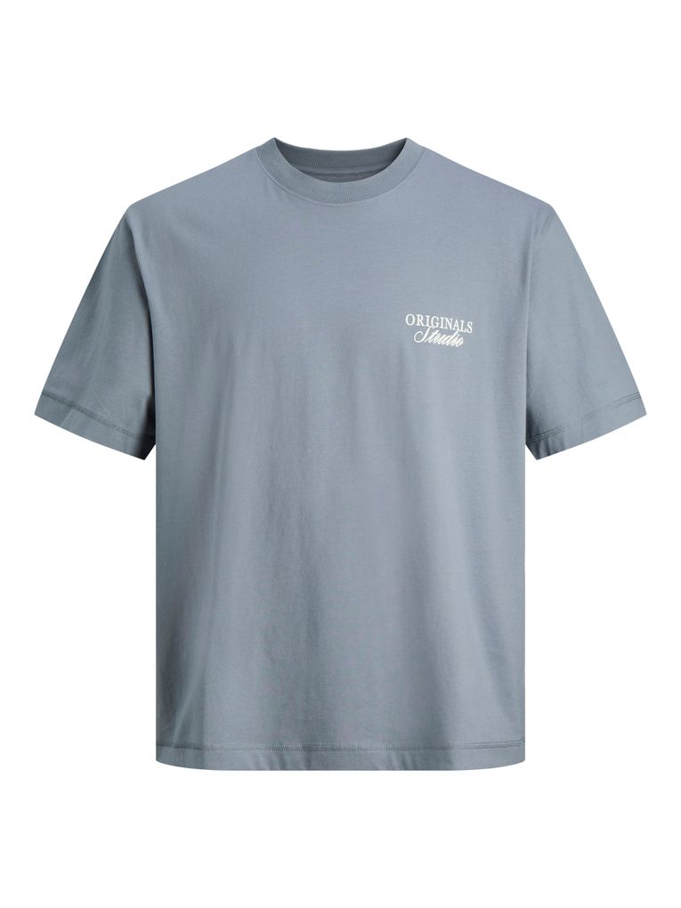 Jack & Jones Jungen T-Shirt JORNORREBRO TYPO TEE CREW NECK JNR