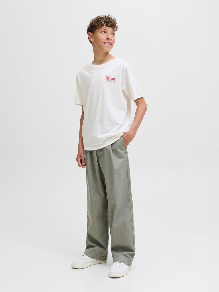 Jack & Jones Jungen Baggyhose JPSTOWEN CADE PLEATED JOGGER JNR
