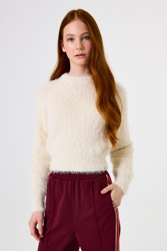 Garcia Mädchen kuscheliger Strickpullover