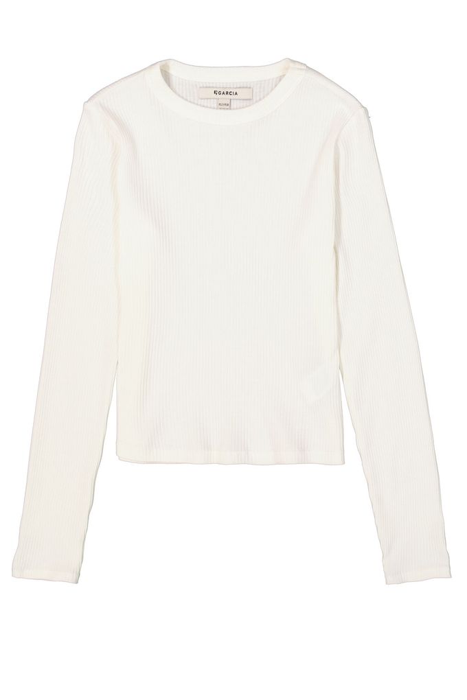 Garcia Mädchen Basic Langarmshirt
