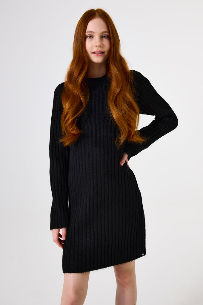 Garcia Mädchen Winter Strickkleid