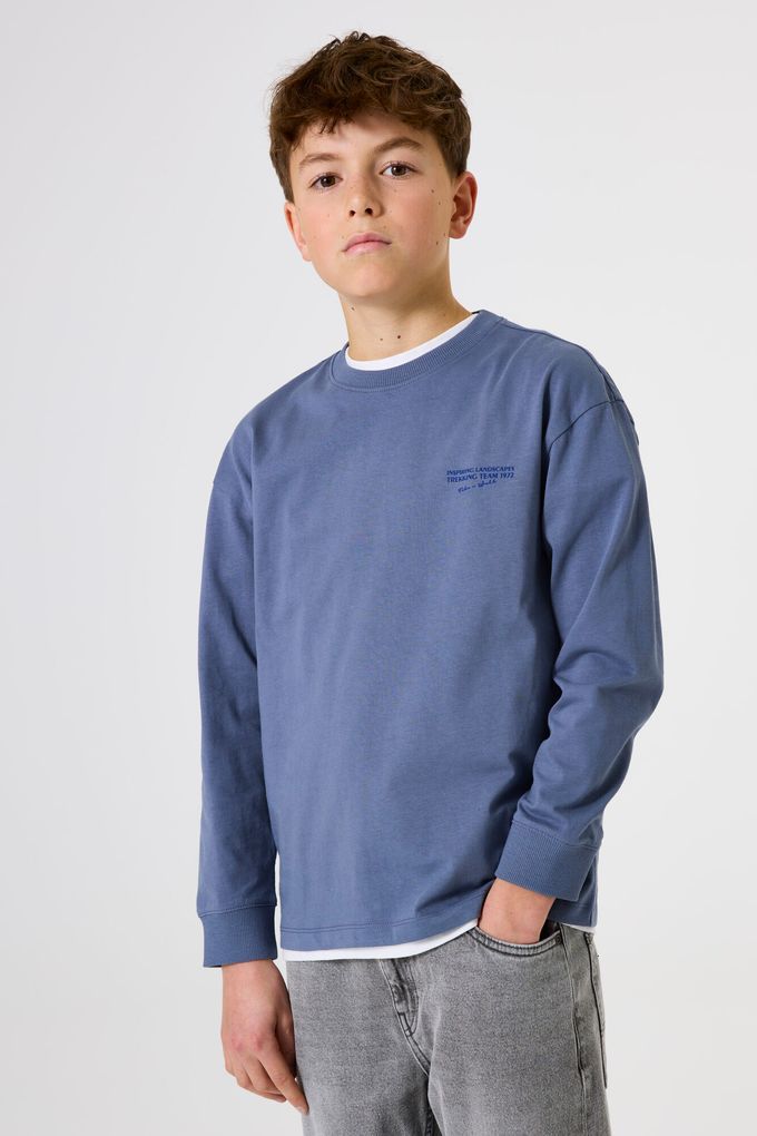 Garcia Jungen Langarmshirt mit Rückenprint