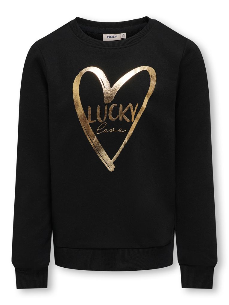 Kids Only Mädchen Sweatshirt KOGMARY LIFE L/S O-NECK