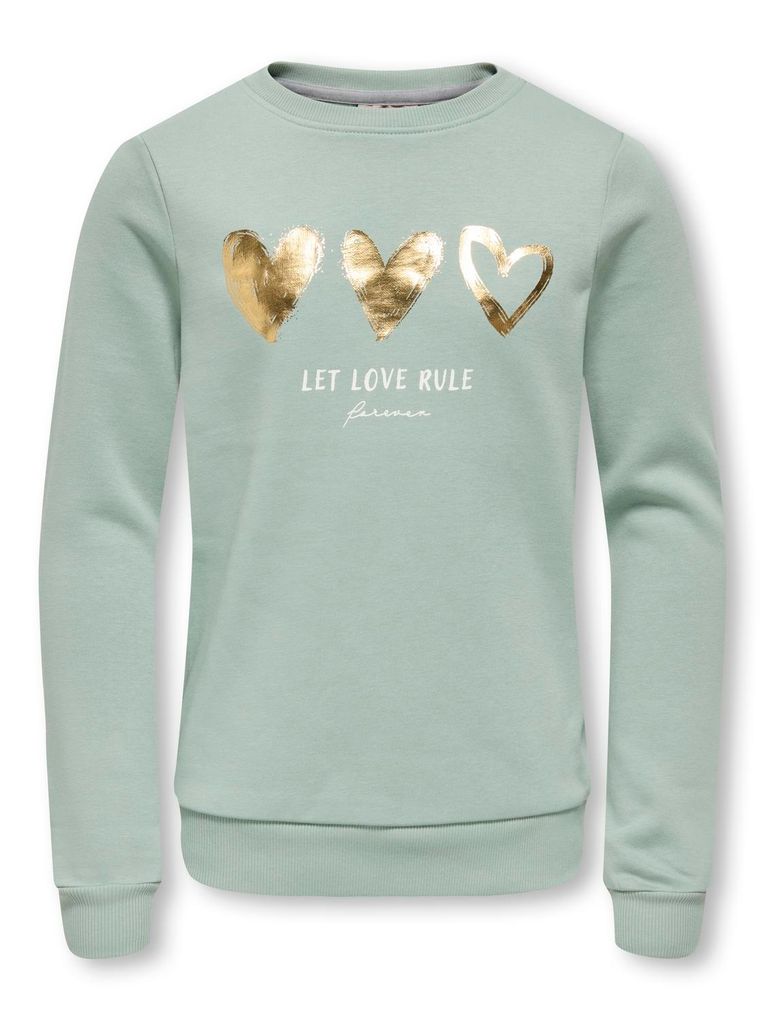 Kids Only Mädchen Sweatshirt KOGMARY LIFE L/S O-NECK
