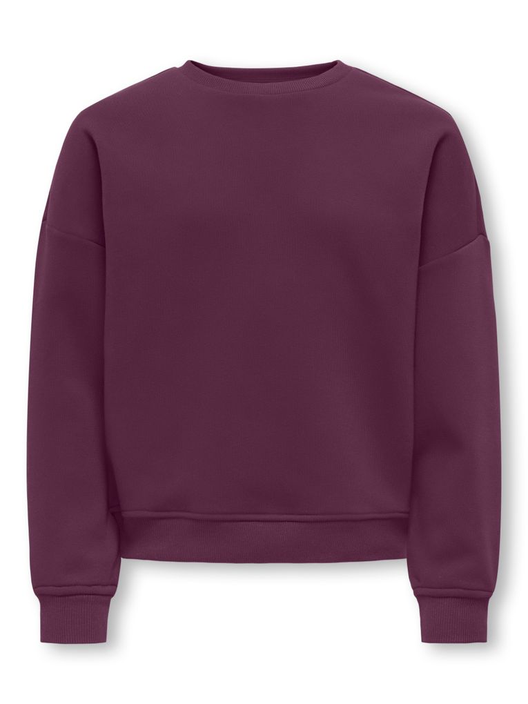 Kids Only Mädchen Sweatshirt KOGSWEAT L/S CREW OVERSIZE