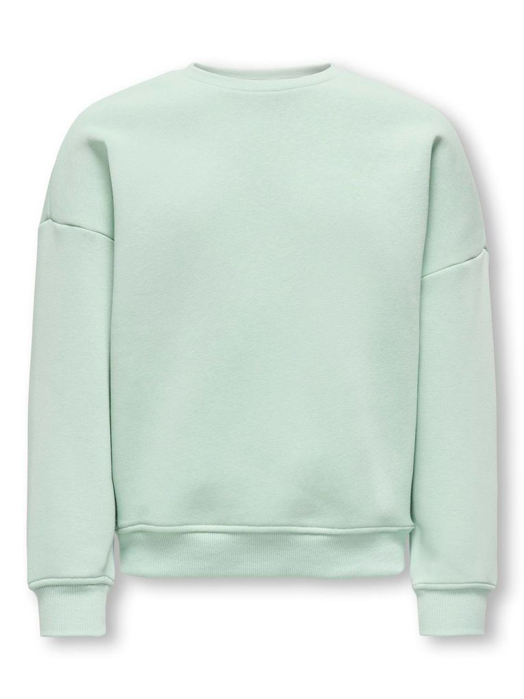 Kids Only Mädchen Sweatshirt KOGSWEAT L/S CREW OVERSIZE