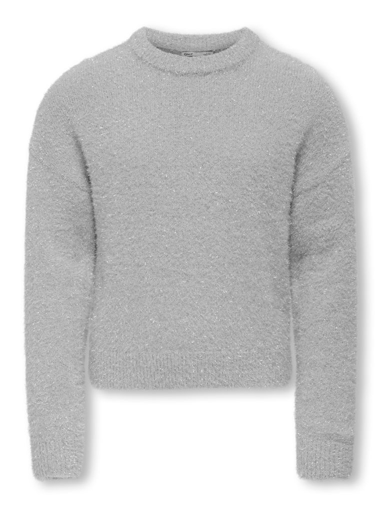 Kids Only Mädchen Pullover KOGPIUMO GLITTER L/S O-NECK KNT