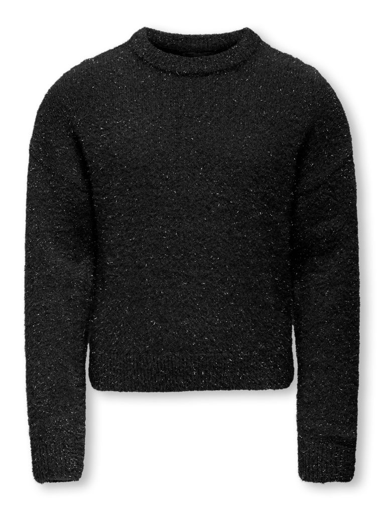 Kids Only Mädchen Pullover KOGPIUMO GLITTER L/S O-NECK KNT