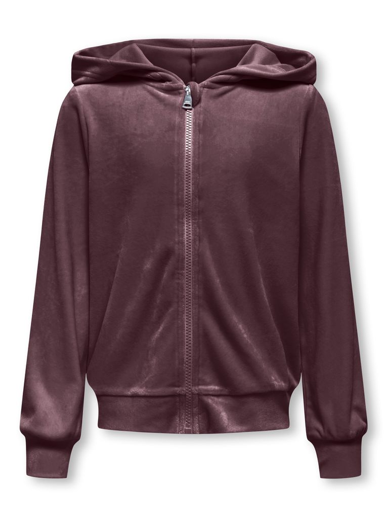 Kids Only Mädchen Sweatjacke KOGREBEL L/S ZIP HOOD BF SWT