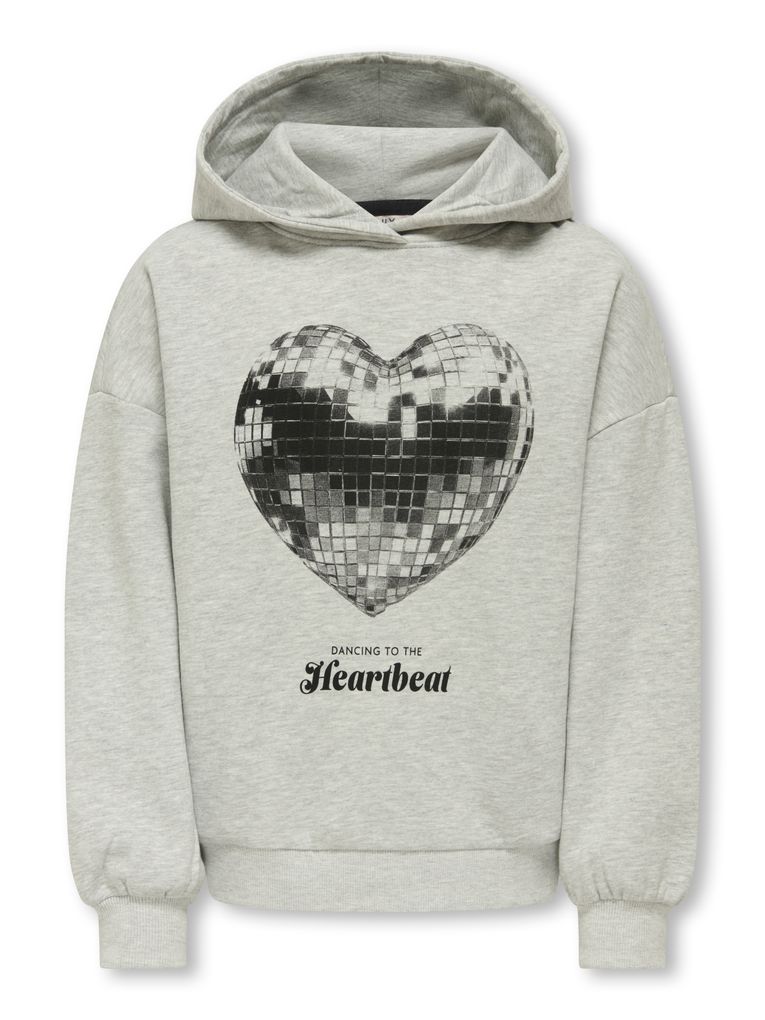 Kids Only Mädchen Kapuzensweatshirt KOGMARITA LIFE L/S LOOSE