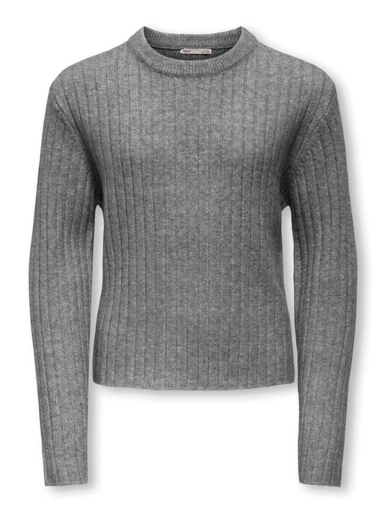 Kids Only Mädchen Strickpullover KOGJEANETT LIFE LS RIB