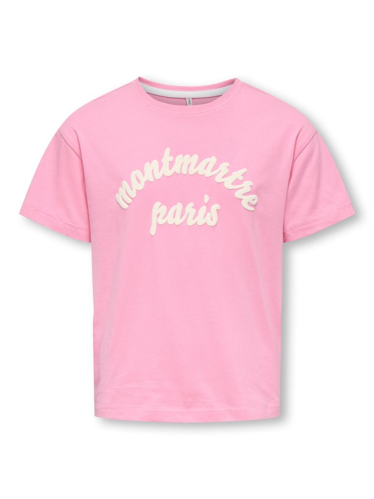 Kids Only Mädchen T-Shirt KOGMOLLIE LIFE S/S BOXY PRINTED