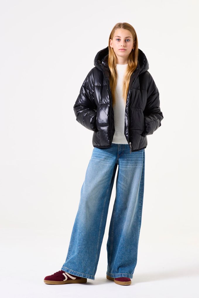 Garcia Mädchen Winterjacke glänzende Steppjacke