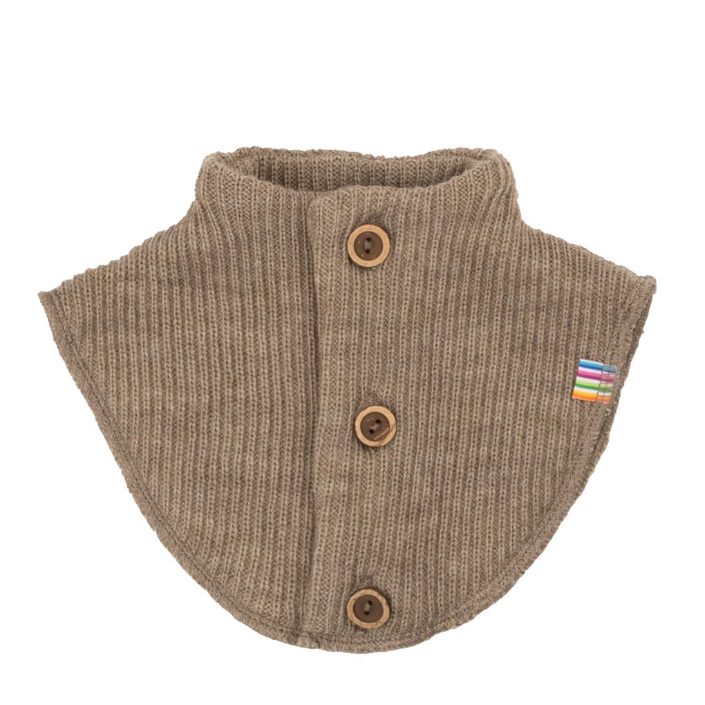 Joha Kinder Jungen Mädchen Schlupfschal mit Knöpfen Merinowolle