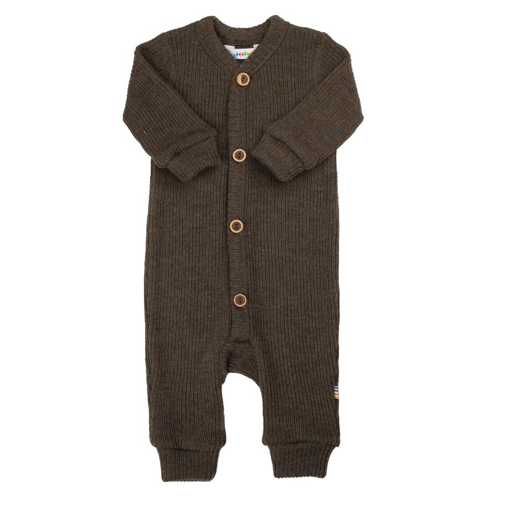 Joha Baby Jungen Wagenanzug warmer Overall aus Merino-Wolle