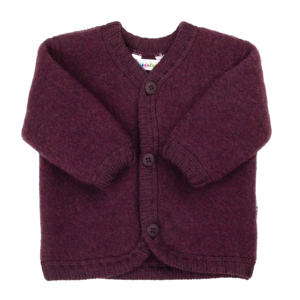 Joha Baby Jungen Mädchen Cardigan Wollfleece Merinowolle
