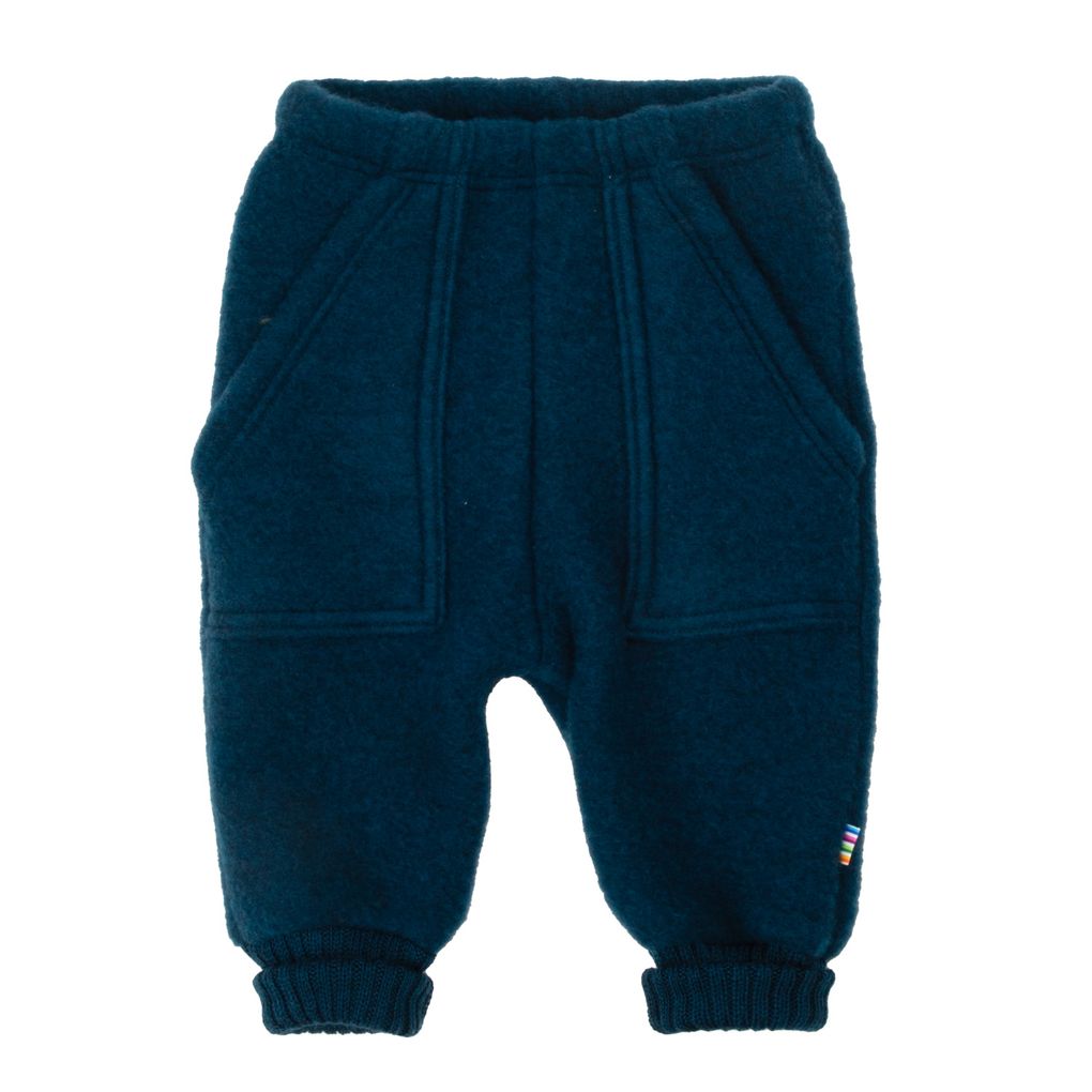 Joha Baby Jungen Mädchen Hose Wollfleece Merinowolle