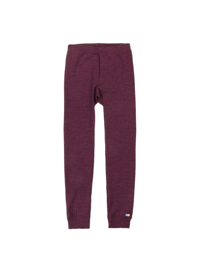 Joha Kinder Leggings Ripp-Jersey Merinowolle