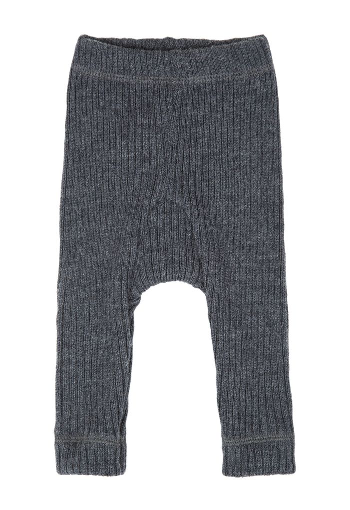 Joha Baby Jungen Mädchen Rippstrick-Leggings Merinowolle