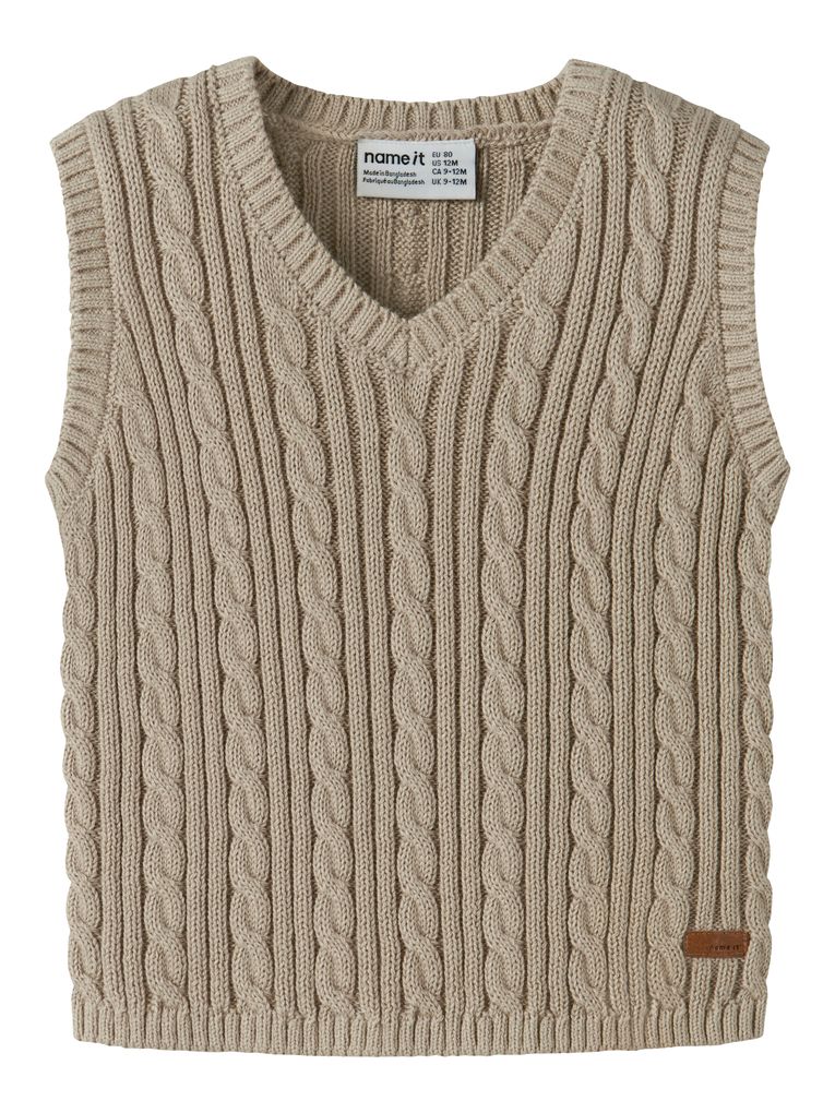 Name it Baby Jungen Pullunder NBMROMAN KNIT SLIPOVER
